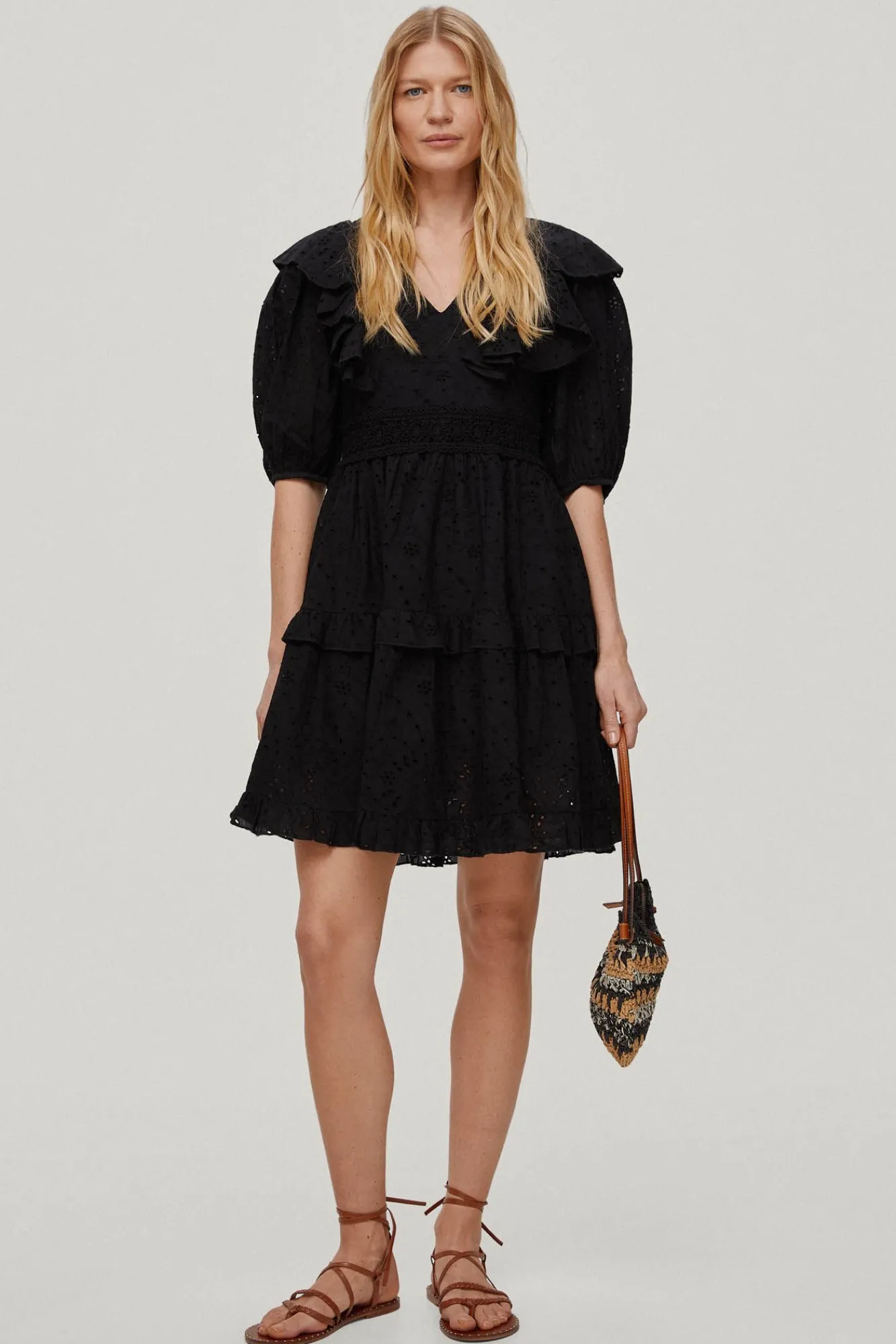 Vestido Tejido Bordado^Pedro del Hierro Cheap