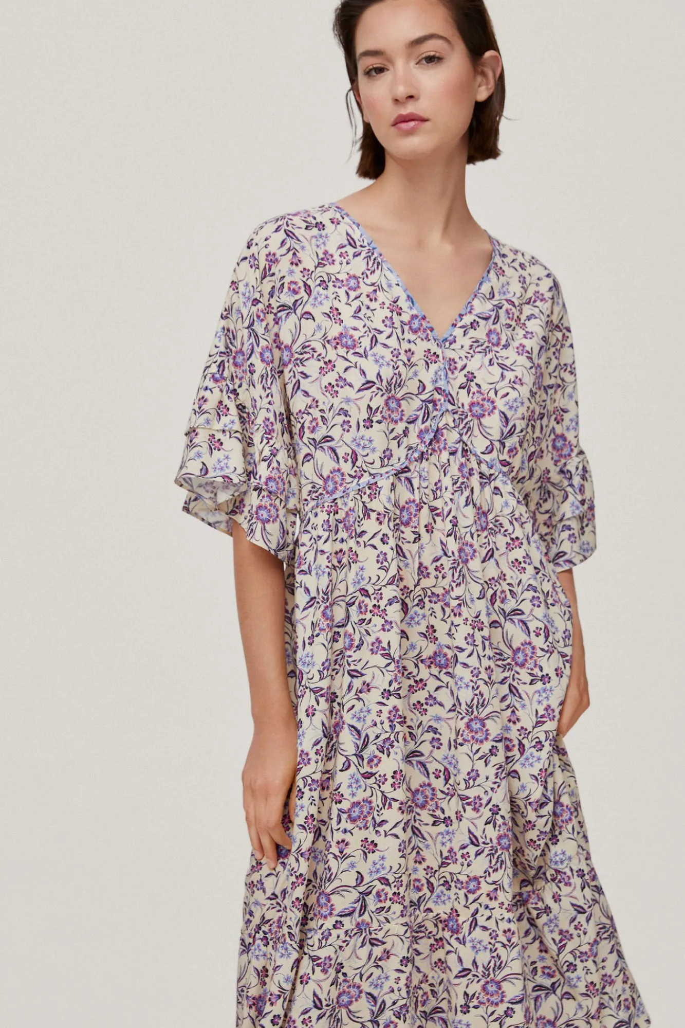 Vestido Tunica Estampado Floral^Pedro del Hierro Online