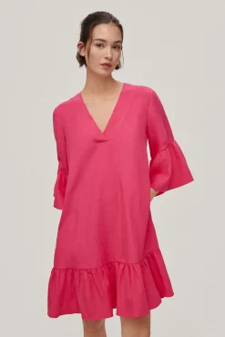 Vestido Tunica Tencel Y Lino^Pedro del Hierro Cheap