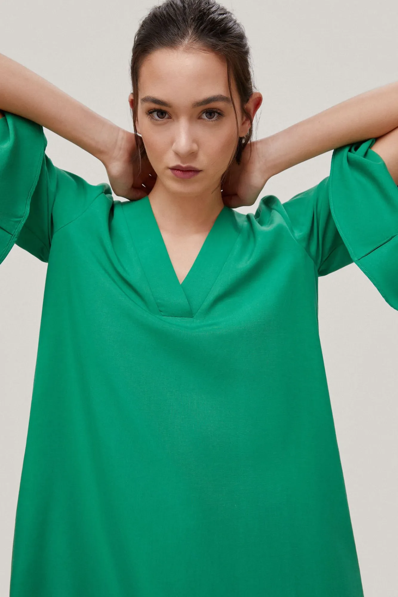 Vestido Tunica Tencel Y Lino^Pedro del Hierro Cheap