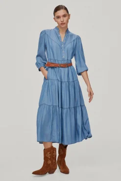 Vestido Vaquero Tencel®^Pedro del Hierro Flash Sale