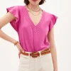 Vicky Camiseta De Algodon Lino^Hoss Intropia Fashion