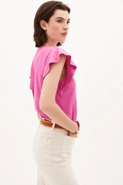Vicky Camiseta De Algodon Lino^Hoss Intropia Fashion