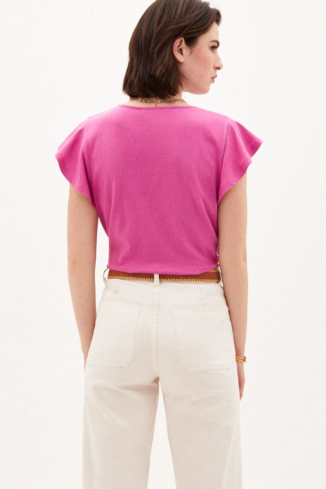 Vicky Camiseta De Algodon Lino^Hoss Intropia Fashion