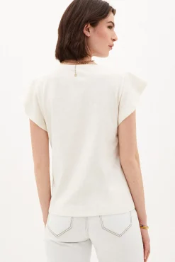 Vicky Camiseta De Algodon Lino^Hoss Intropia Online