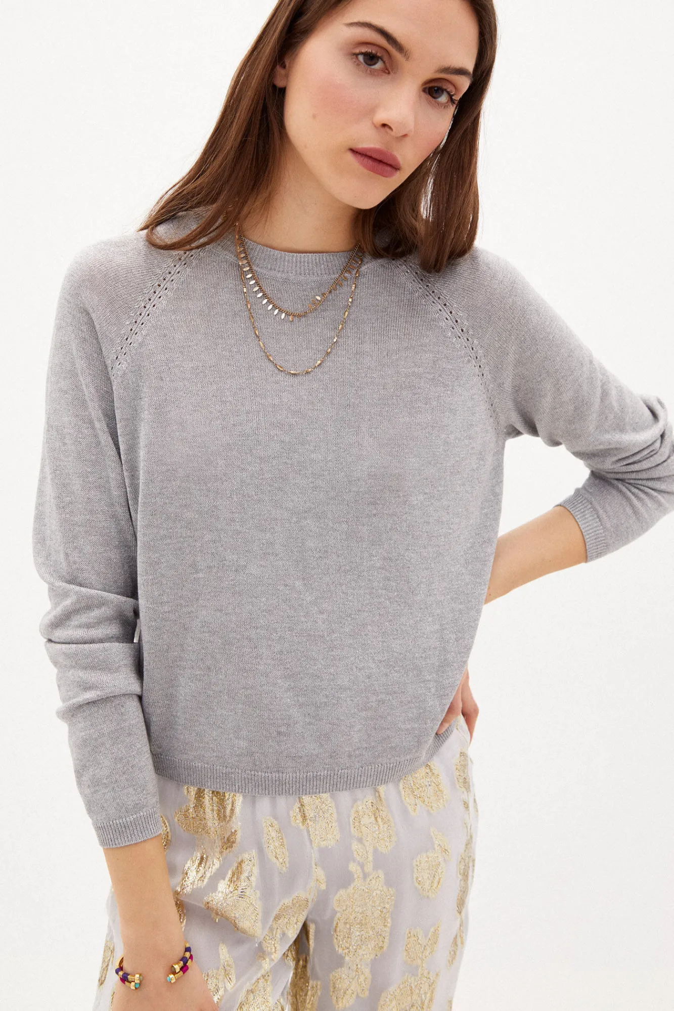 Violette Jersey De Lurex^Hoss Intropia Flash Sale