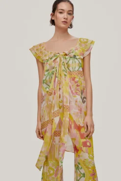 Volantes Estampada^Pedro del Hierro Best Sale