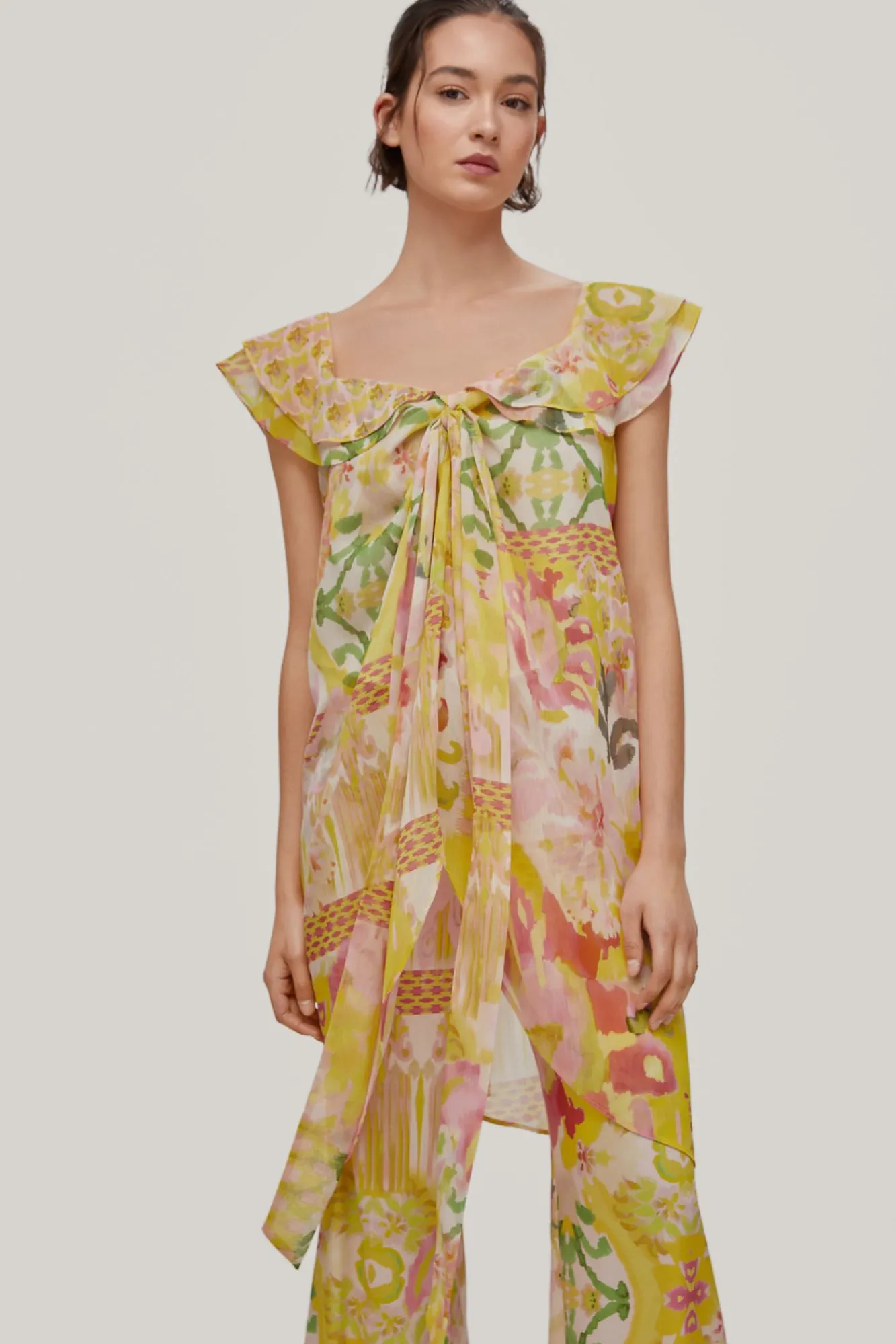 Volantes Estampada^Pedro del Hierro Best Sale