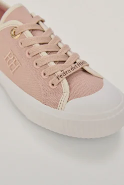 Zapatilla Canvas Con Detalles De Piel^Pedro del Hierro Clearance