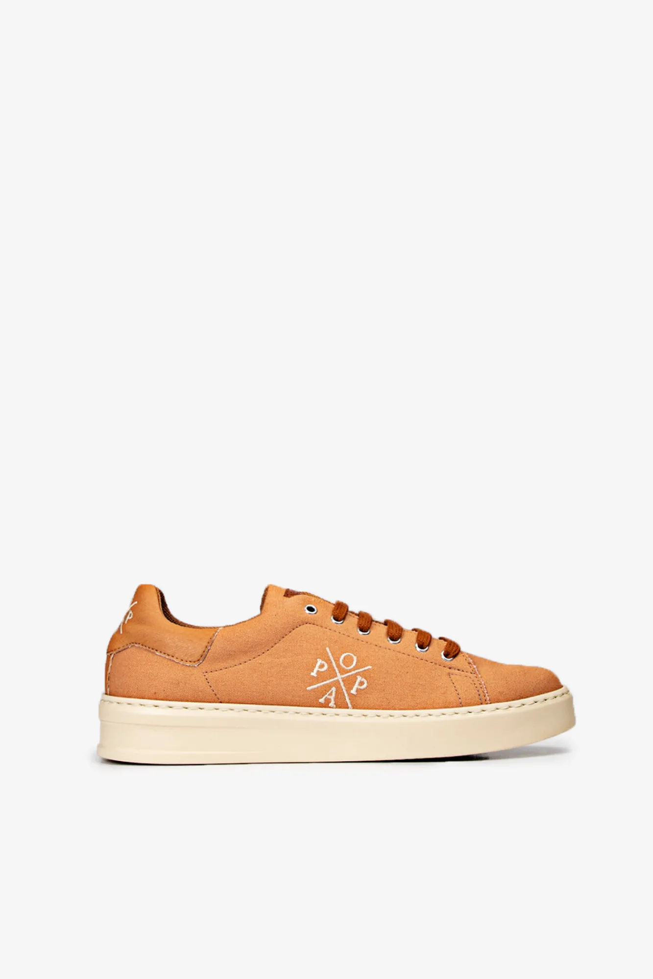Zapatilla Sneaker Vicort Lona Cuero^Popa Cheap