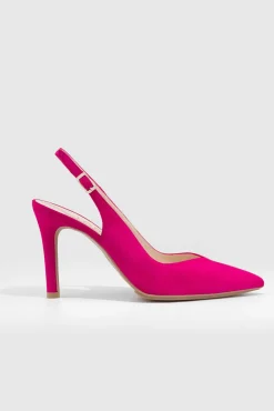 Zapato De Salon Destalonado En Ante^Lodi Sale