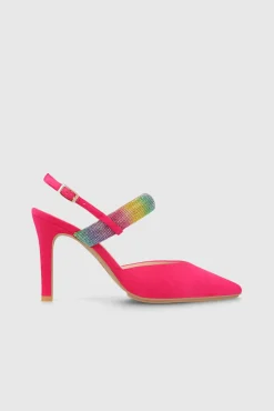 Zapatos De Salon Destalonados En Ante^Lodi Cheap