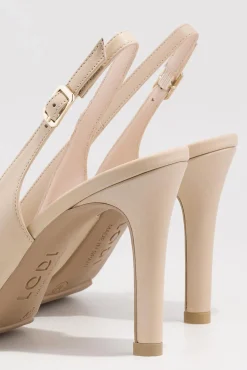 Zapatos De Salon Destalonado En Beige^Lodi Best Sale
